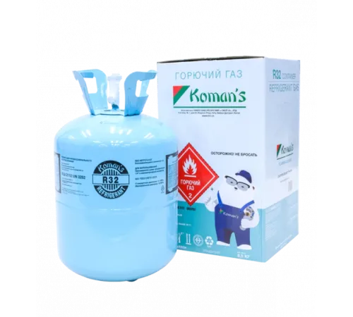 Хладон (фреон) R32, 9,5кг Koman’s