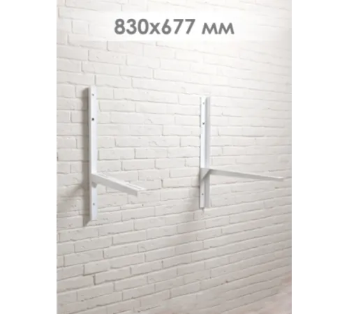 Кронштейн 420x450мм, S=2,0мм, (нагрузка 50 кг), пара SPL-4245УS