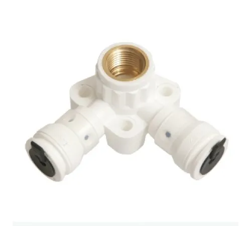 Водорозетка угловая ВР Vision, 16X1/2" (40 мм), с черной заглушкой BP04 1/2"