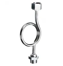 Трубка демпферная медная, хромированная, 1/2", НР-ВР, для манометра FC 2561 12 FAR