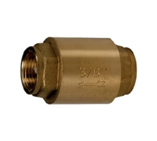 Клапан обратный дисковый, металлический затвор, 1/2", нехромированный, 5-95 °C (110 °C кратковременно)