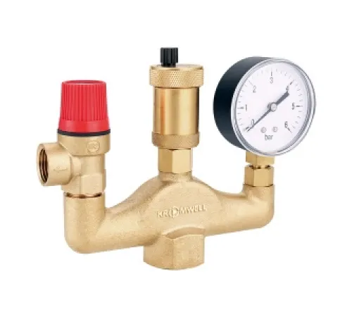 Группа безопасности котла Kromwell 1"х1/2"