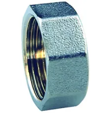 Заглушка для коллектора 1 1/4", ВР, хромированная FAR
