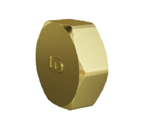 Заглушка DN15, 1/2", ВР, латунь LD