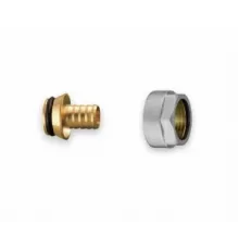 Адаптер зажимной Flex-X латунный PE-X 16x2,2-1/2"ВР '50И