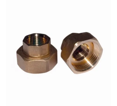 Винтовое соединение R 1/2" MESSING