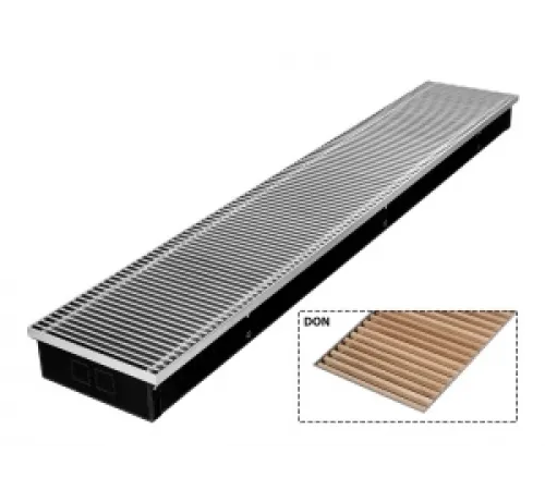 Конвектор внутрипольный Eco с решеткой DON H08 L140 T23 Gekon