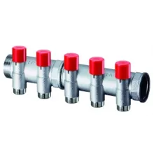 Коллектор балансировочный 1 1/4"с 4 отв. М24х19