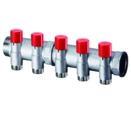 Коллектор балансировочный 1 1/4"с 4 отв. М24х19